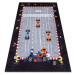 DW Detský protišmykový koberec Závodník Rozmer: 80x150 cm