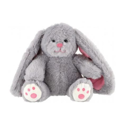 Králiček sediaci plyš 25cm šedý Teddies