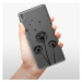 Plastové puzdro iSaprio - Three Dandelions - black - Sony Xperia E5