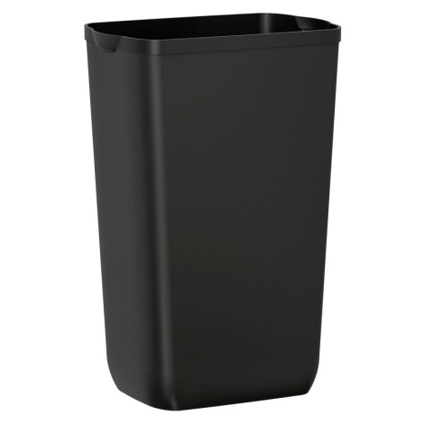 COLORED odpadkový kôš nástenný 23l, ABS, čierna mat A74201NE
