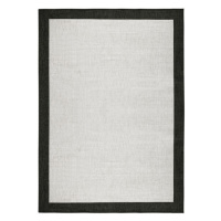 Kusový koberec Twin-Wendeteppiche 103105 creme schwarz – na ven i na doma - 200x290 cm NORTHRUGS