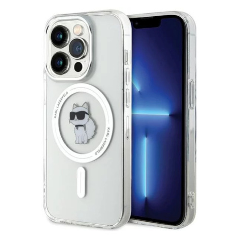 Kryt Karl Lagerfeld KLHMP15LHFCCNOT iPhone 15 Pro 6.1" transparent hardcase IML Choupette MagSaf