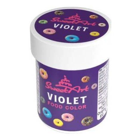 SweetArt gélová farba Violet (30 g) - dortis - dortis