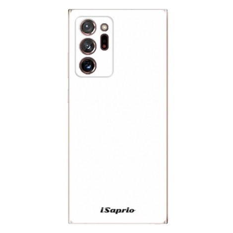 Odolné silikónové puzdro iSaprio - 4Pure - bílý - Samsung Galaxy Note 20 Ultra