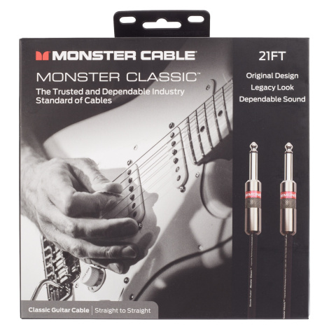 Monster Classic 21' Instrument Cable Straight