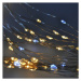 Solight Okenný vianočný záves, 300 mini LED, 1,5 x 1,2 m, s časovačom