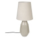 Béžová stolová lampa Aysa - White Label