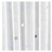 Záclona markizeta, Hviezdičky, modré 140 cm