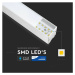 Linenárne LED závesné svietidlo PRO 40W, 6400K, 3200lm, biele, VT-7-40 (V-TAC)