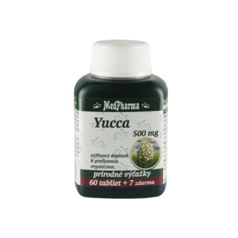 MEDPHARMA Yucca 500 mg 60 + 7 tabliet ZADARMO