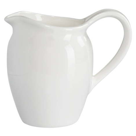 Biela porcelánová nádobka na mlieko Maxwell & Williams Basic, 330 ml