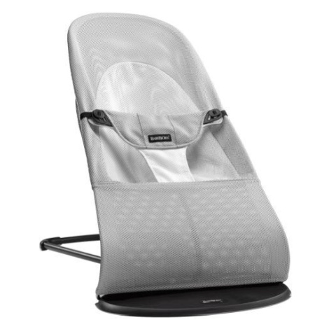 BABYBJÖRN Lehátko Balance Soft, Silver/White Mesh Babybjörn