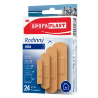 3M SPOFAPLAST č.603 náplasti rodinný mix, 2 typy, 5 veľkostí 24 kusov