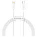 Kábel Baseus Superior Series Cable USB-C to Lightning, 20W, PD, 1m (white) (6953156205314)