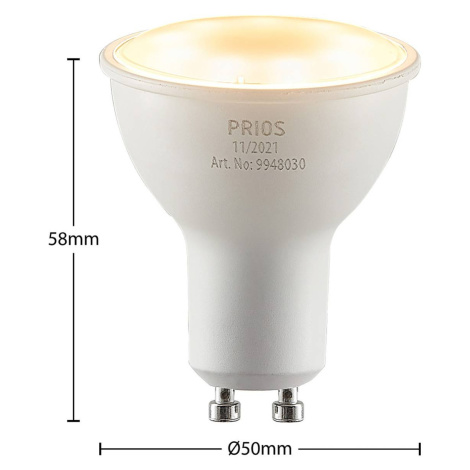 LED reflektor GU10 8 W 3 000 K 120° PRIOS