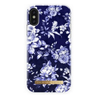 Plastové puzdro iDeal of Sweden na Apple iPhone X/XS Sailor blue bloom