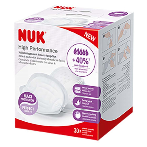 NUK High Performance prsné vankúšiky 30 ks