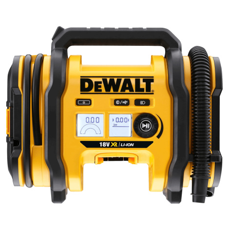 DEWALT 18V XR Aku kompresor,s internou 12V batériou s nabíjačkou na 220 V DCC018N-XJ