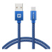 Kábel SWISSTEN 71521208 USB/USB-C 1,2m Blue