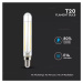 Žiarovka LED Filament E14 4W, 6400K, 400lm, T20 VT-2204 (V-TAC)
