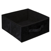 Textilný box 31 cm čierny