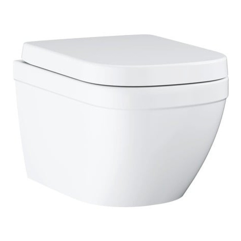 Wc závesné Grohe Euro Ceramic alpská biela zadný odpad 39554000