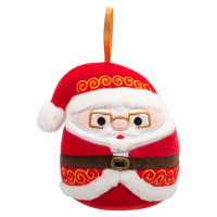 Textilná vianočná ozdoba ø 10 cm Santa Nick – SQUISHMALLOWS