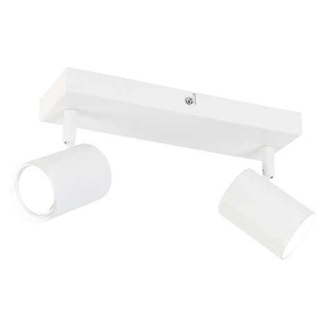 Inteligentné stropné svietidlo biele obdĺžnikové vrátane 2 Wifi GU10 - Jeana QAZQA