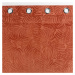 Zamatový záves v tehlovej farbe 140x240 cm Analia – douceur d'intérieur