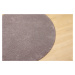 Kusový koberec Apollo Soft béžový kruh - 80x80 (průměr) kruh cm Vopi koberce