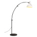 vidaXL Podlahová lampa 25 W biela 150 cm E27