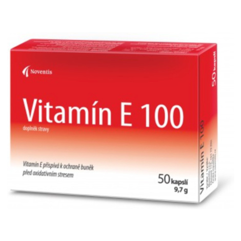 NOVENTIS Vitamín E 100 50 kapsúl