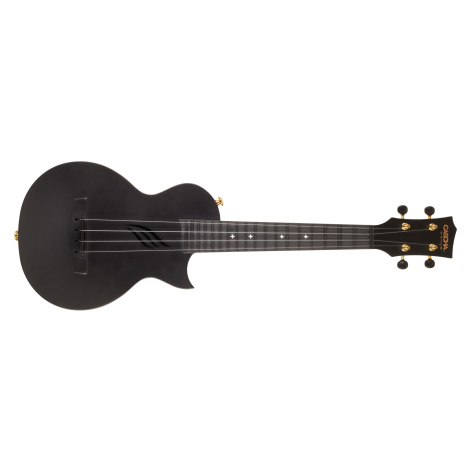 Cascha HH 2258 Carbon Fibre Ukulele Set Black