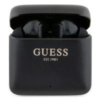 Slúchadlá Guess Bluetooth headphones GUTWSSU20ALEGK TWS + docking station black Printed Logo (GU