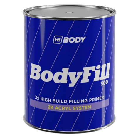 HB BODY FILL 300 - Dvojzložkový akrylátový plnič biela 1 L