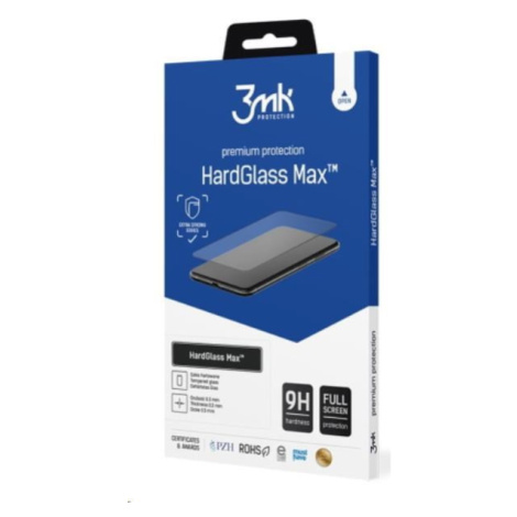 3mk tvrdené sklo HardGlass Max pre Apple iPhone 13 mini, čierna