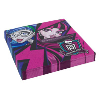 Servítky Monster High 20 ks 33 x 33 cm - Amscan