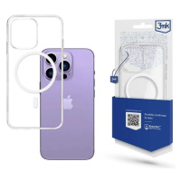 3mk ochranný kryt MagCase pre Apple iPhone 12/12 Pro, číra