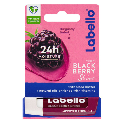 LABELLO Blackberry shine Tónovací balzam na pery 5,5 ml