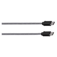 Kábel SOLIGHT SSC1702 USB-C/USB-C 3.1 2m Grey