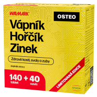 WALMARK Vápnik, Horčík, Zinok Osteo 180 tabliet