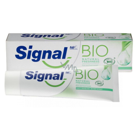 Signal Bio Natural Fresh  Whitening bieliaca zubná pasta 75 ml