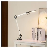 Lindby LED svietidlo Nyxaris, strieborné, kov, CCT, 52 cm