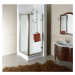 GELCO - ANTIQUE sprchové dvere 900, číre sklo, pravé, bronz GQ1390RC