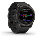 Garmin Fenix ??7 Sapphire Solar Edition Grey DLC Titanium / Black Band