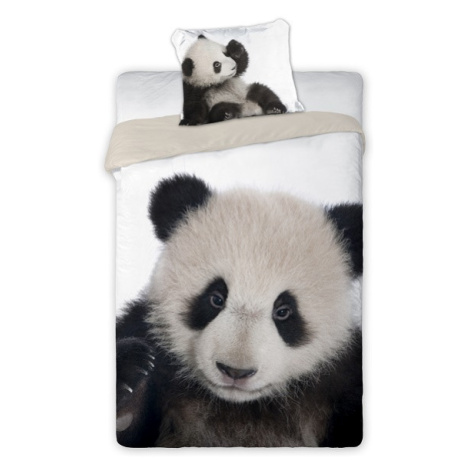 Bavlnená posteľná bielizeň Wild Panda 160x200 cm FARO