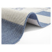 Kusový koberec Twin Supreme 104143 Blue/Cream – na ven i na doma - 80x150 cm NORTHRUGS - Hanse H