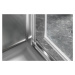 GELCO - SIGMA SIMPLY obdĺžniková sprchová zástena pivot dvere 800x1000 L/P varianta, Brick sklo 