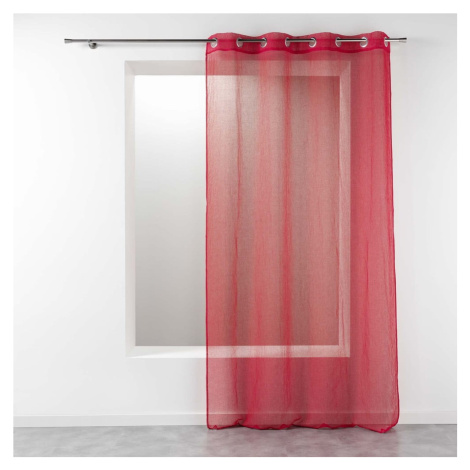 Červená záclona 140x240 cm Telma – douceur d'intérieur