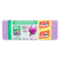 FINO Vrecia na odpad ucho 60L fialové 20 ks